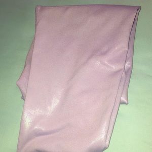 Holographic leggings